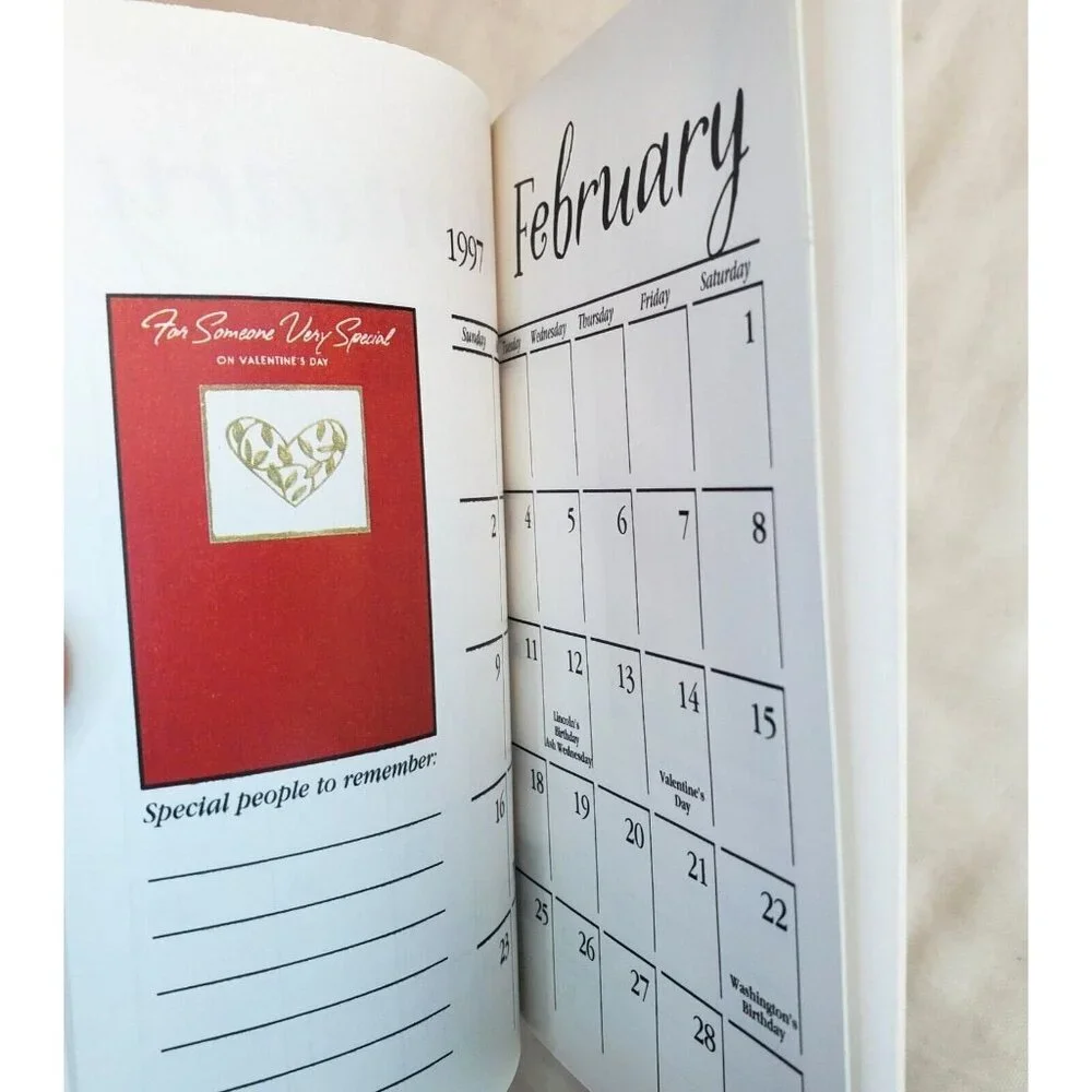Vintage 1997 Hallmark Osco Drug Pocket Calendar 5.5